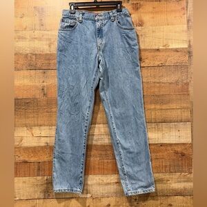 Levi’s Classic Relaxed 550 Women's Straight Tapered Leg Blue Jeans Size 10